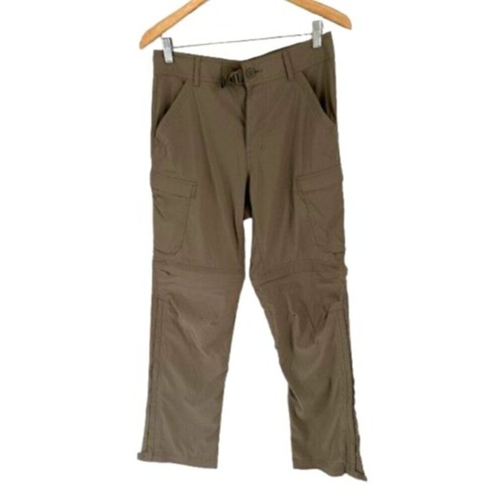 REI Co-op Sahara Convertible Pants Dark Beige Size 30/30 - Picture 3 of 12